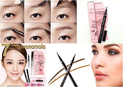 Tattoo Pen Monomola 7days Eyebrow Tattoo # Brown-dark.