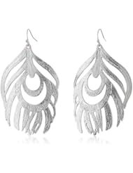 Kendra Scott "Signature" Karina Rhodium Plated Drop Earrings
