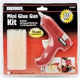 Dual-Temp Mini Glue Gun Kit-Red