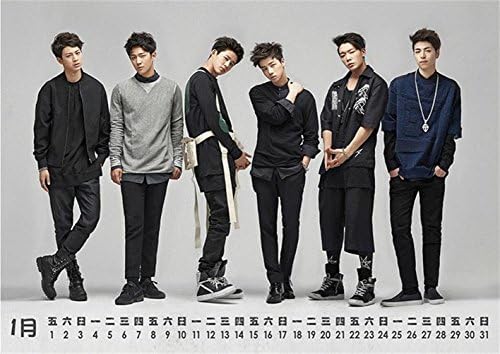 KPOP IKON 2016 Desk Calendar Bobby B.I Support Photo Album Picture YG