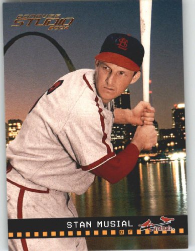2004 Studio #184 Stan Musial - St. Louis Cardinals (Baseball Cards)