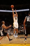 San Antonio Spurs v Golden State Warriors: Stephen Curry Photographic Poster Print by Jed Jacobsohn, 12x18