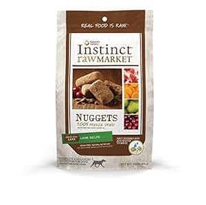 Nature's Variety Instinct Raw Market Grain-Free Freeze Dried Lamb Recipe Nuggets for Dogs, 14 oz. Bag Nature's Variety Instinct Raw Market Grain-Free Freeze Dried Lamb Recipe Nuggets for Dogs, 14 oz. Bag