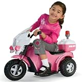 My 1st Police Bike Electric Ride-On Girls Pink