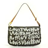 [訳あり][中古](ルイヴィトン)LOUIS VUITTON ミニポーチ[モノグラムグラフティ アクセサリーポーチ] ホワイト M92192 並行輸入品 LOUIS VUITTON バッグ 中古
