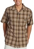 Dickies - Dickies Men's Short Sleeve Plaid Camp Shirt