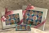 Gift Box of Award-Winning Belgique Belgian Chocolate Truffle Gateau- Six Pieces