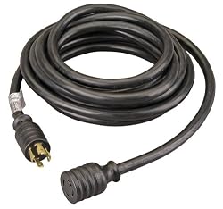 Reliance Controls PC3020 20-Feet 30 Amp L14-30 Generator Power Cord for Up to 7,500-Watt Generators