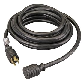 Reliance Controls 20-Foot 30 Amp Power Cord #PC3020 by RELIANCE CONTROLS