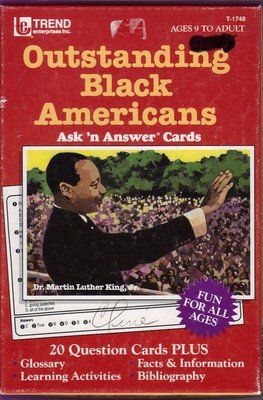 Cover image : Outstanding Black Americans, Ask 'n Answer Cards