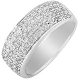 7/8ct Round Diamond Bandin 14k White Gold (HI/I1)