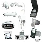 CrazyOnDigital 15-Piece Full Accessory Bundle Set for iPod Video Classic 30 GB and 80 GB