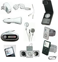 CrazyOnDigital 15-Piece Full Accessory Bundle Set for iPod Video Classic 30 GB and 80 GB