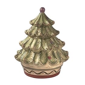 Pfaltzgraff Holiday Spice Sculpted Cookie Jar by Pfaltzgraff