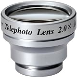トダ精光 ケ-タイレンズ K-501 TELEPHOTO2.0倍 アルミミウム製 シルバー