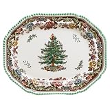 Spode Christmas Tree Gadroon Platter by Spode