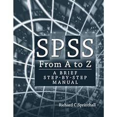SPSS from A to Z: A Brief Step-by-Step Manual for Psychology, Sociology and Criminal Justice cover image