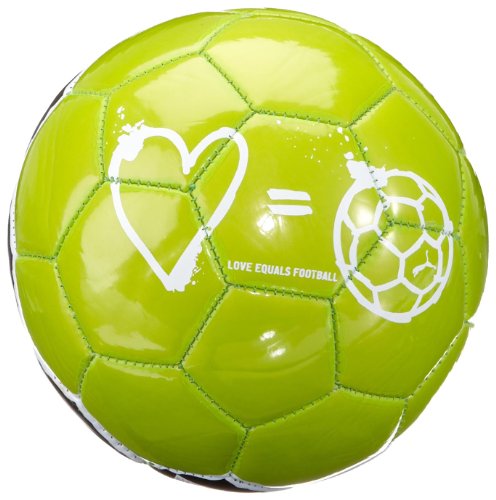 PUMA Fu&szlig;ball Love = Football, black-lime punch-white, MINI, 081908 01