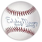 Eddie Murray Autographed Baseball with HOF 2003 Inscription