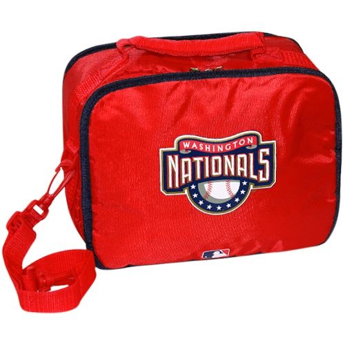 Washington Nationals Red Insulated MLB Lunch Box