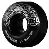Mini-Logo S3 Wheels 50mm 101A Black (Set of 4)