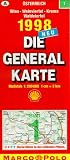 Generalkarte &Ouml;sterreich 1 - Wien, Weinviertel, Krems, Waldviertel - Mit Stadtpl&auml;nen, Farbphotos und Reisef&uuml;hrer. - 