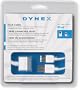 Dynex DX-IPSC - Digital player data cable - Firewire IEEE1394 (i.LINK) / Hi-Speed USB - 4 pin USB Type A, 6 pin FireWire (M) - Apple Dock connector (M)