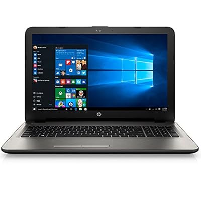 HP 15-BA025AU 15.6 inch Laptop (AMD Quad-Core-4GB-500GB-DOS) Natural Silver