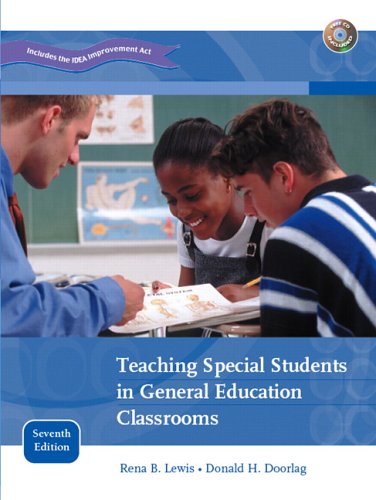 Teaching Special Students in General Education Classrooms (7th Edition) under Mainstreaming in The Books Store