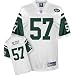 Reebok New York Jets Bart Scott Replica White Jersey-Size: Large