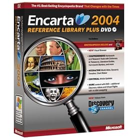 Encarta Reference Library 2004 DVD
