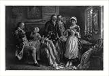 Historic Print (XL): Betsy Ross, 1777 / J.L.G. Ferris.