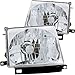 Anzo USA 121132 Toyota Tacoma Crystal Chrome Headlight Assembly - (Sold in Pairs)