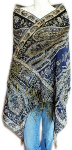 Scarf_tradinginc Women's Triplelayer Pashmina Shawl Wrap