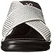 Skechers Cali Women's Rumblers-Metal Mama Wedge Sandal, White Gem, 7 M US