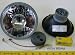Hella 5 3/4" Round E-Code Conversion High Beam Headlight Kit with Replaceable 55W H1 Bulbs Hella 5 3/4" Round E-Code Conversion High Beam Headlight Kit with Replaceable 55W H1 Bulbs