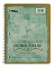 TOPS Second Nature Notebook, 8.5 x 11 Inch, Quadrille Ruled, Recycled, 80 Sheets, Assorted Colors (74112)