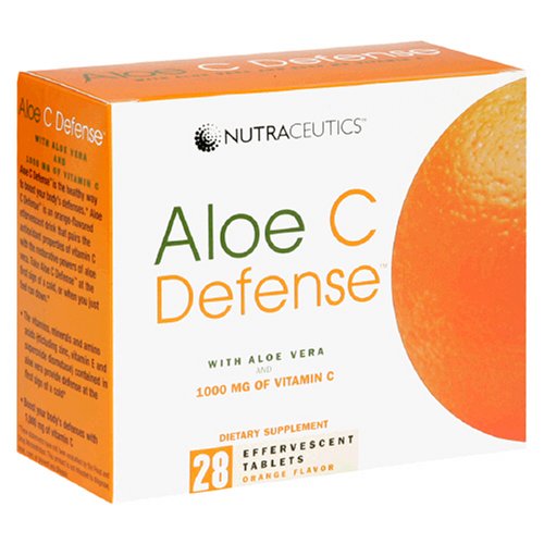 Nutraceutics Aloe C Defense, Orange Flavor, 28 effervescent tablets by Nutraceutics