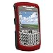Naztech Vertex Protective Cover - BlackBerry Curve 8300 / 8310 / 8320 / 8330 - Red thumb