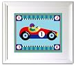 Vroom Framed Print by Olive Kids (CAR #1)