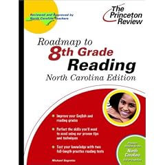 Roadmap to 8th Grade Reading, North Carolina Edition (State Test Preparation Guides)