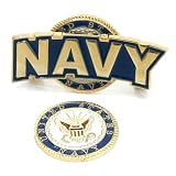 U.S. Navy Hat Clip Golf Ball Marker