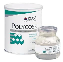 Polycose Glucose Polymer Module Powder, Unflavored, 12.3-Ounce Cans (Pack of 6)