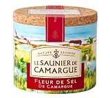 Le Saunier De Camargue Fleur De Sel Sea Salt, 4.4-Ounce Canisters (Pack of 3)