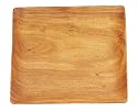 Pacific Merchants Acaciaware 12-Inch Square Serving Tray/Plate
