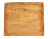 Pacific Merchants Acaciaware 12-Inch Acacia Wood Square Serving Tray