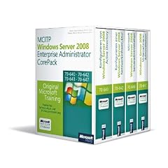 MCITP Windows Server 2008 Enterprise Administrator CorePack - Original Microsoft Training f�r Examen 70-640, 70-642, 70-643 und 70-647