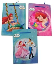Disney Little Mermaid Gift Bag Set - Gift Wrapping