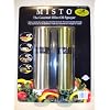 Misto The Gourment Olive Oil Sprayer (Silver & Olive Green / Pack of 2)
