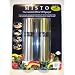 Misto The Gourment Olive Oil Sprayer (Silver & Olive Green / Pack of 2)